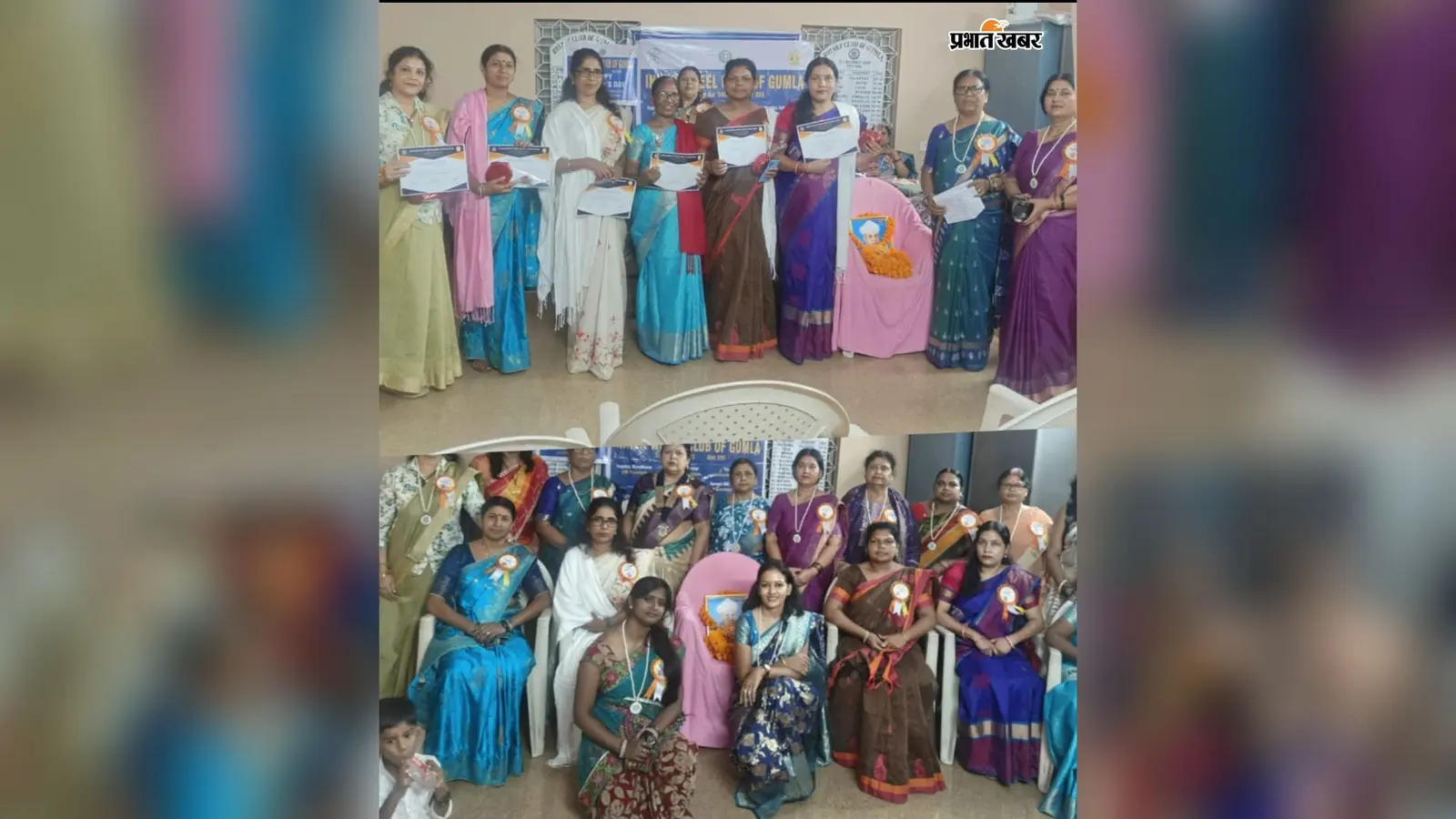 शिक्षक दिवस पर इनर व्हील क्लब ने पांच शिक्षकों को किया सम्मानित