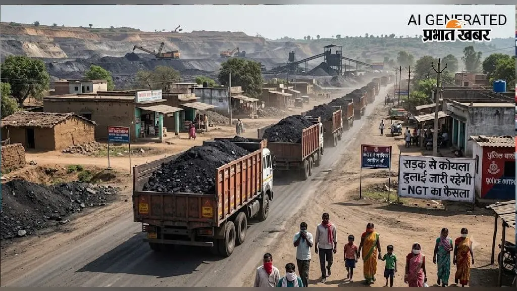 पकरी बरवाडीह में सड़क से कोयला ढुलाई जारी रहेगी, NGT ने याचिका की खारिज
