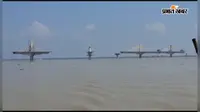 गंगा के उफान में भी नहीं रुका मनिहारी-साहिबगंज पुल का काम: फ्लोटिंग क्रेन से खड़े हो रहे पिलर, जानें कब तक पूरा होगा महासेतु
