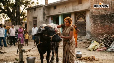 भैंस नहलाने का पानी बना काल, दो लोगों की मौत, पड़ोसियों में जमकर चाकूबाजी