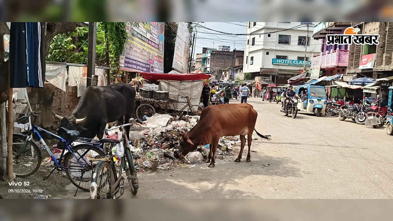 कहलगांव: नगर पंचायत में लगातार तीसरे दिन भी ठप रहा कूड़ा उठाव, सड़ांध से बेहाल शहरवासी