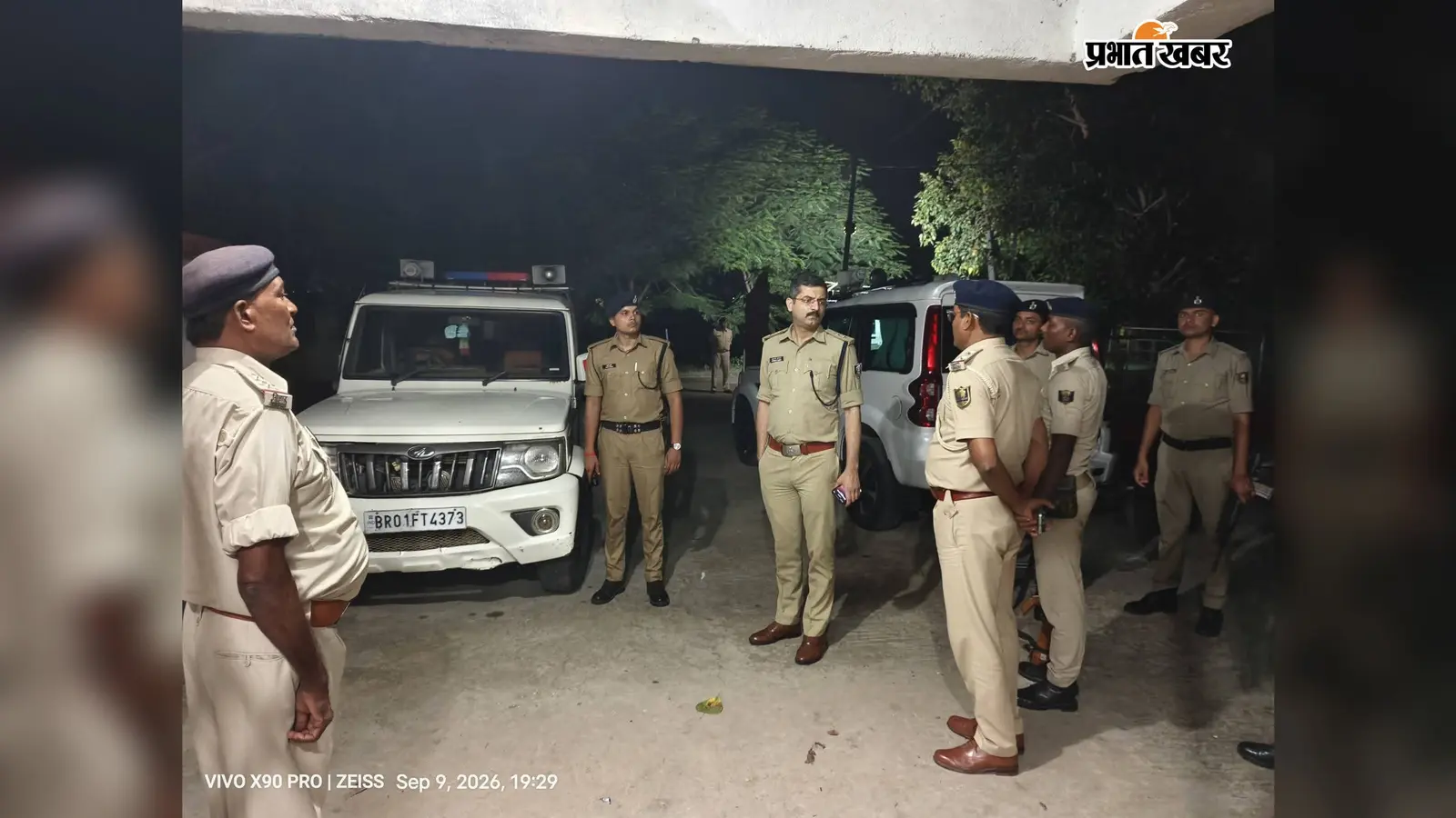 औचक निरीक्षण में एसपी ने परखी छबिलापुर थाने की पुलिसिंग, अपराध नियंत्रण पर दिया जोर
