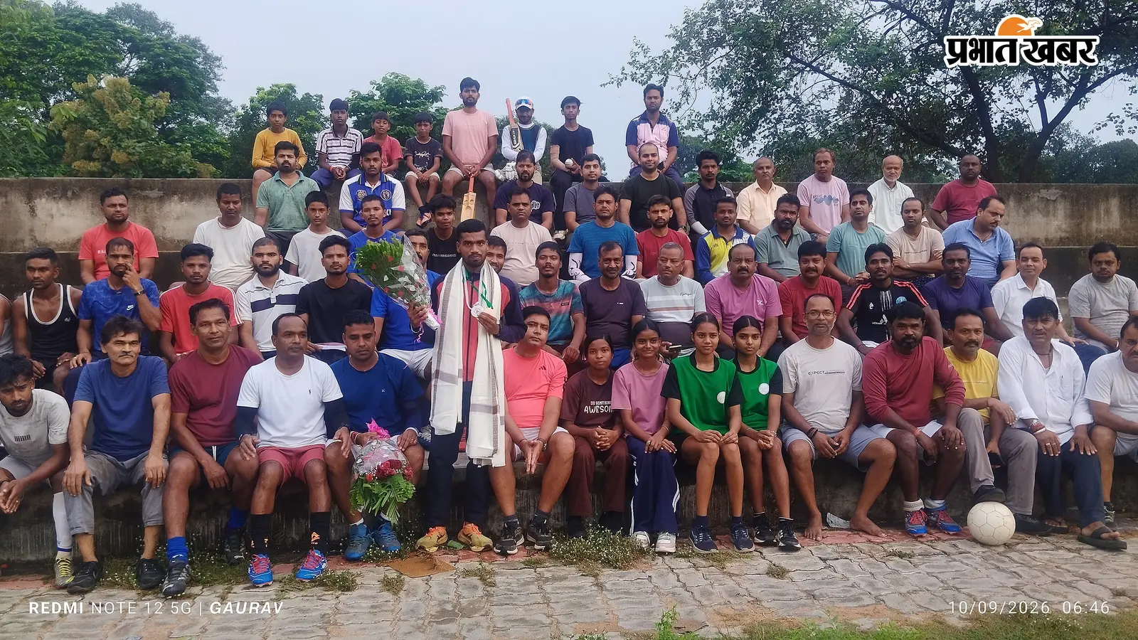 राज्य स्तरीय दौड़ में लव ने जीते दो रजत पदक, आदर्श क्लब ने किया सम्मानित