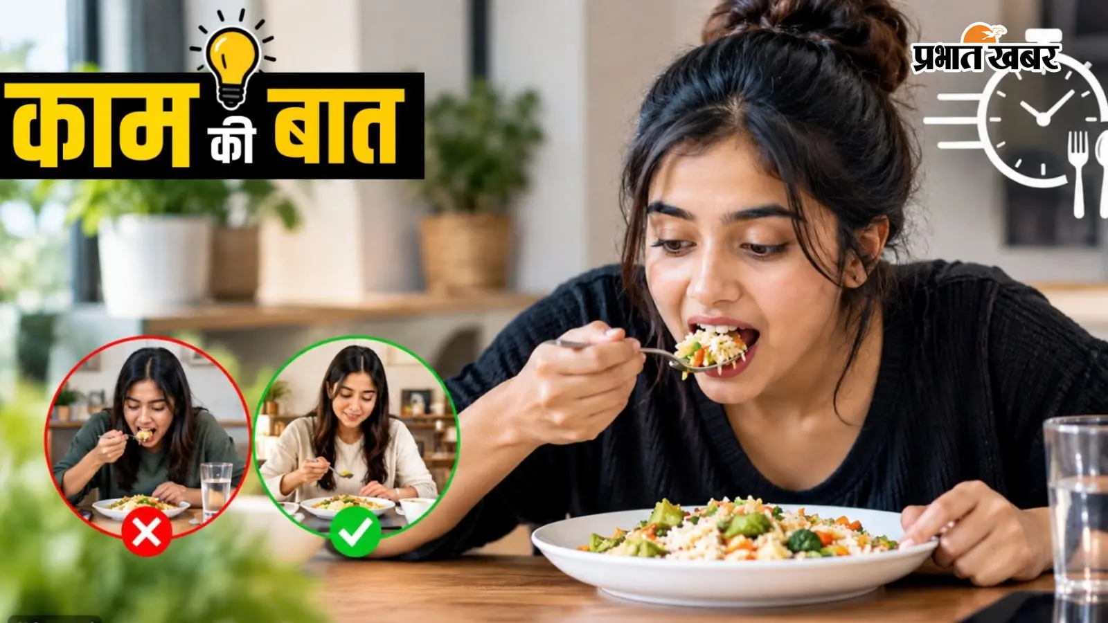 क्या आप भी खाना चंद मिनटों में खत्म कर देते हैं? जानें कितनी होनी चाहिए Eating Speed