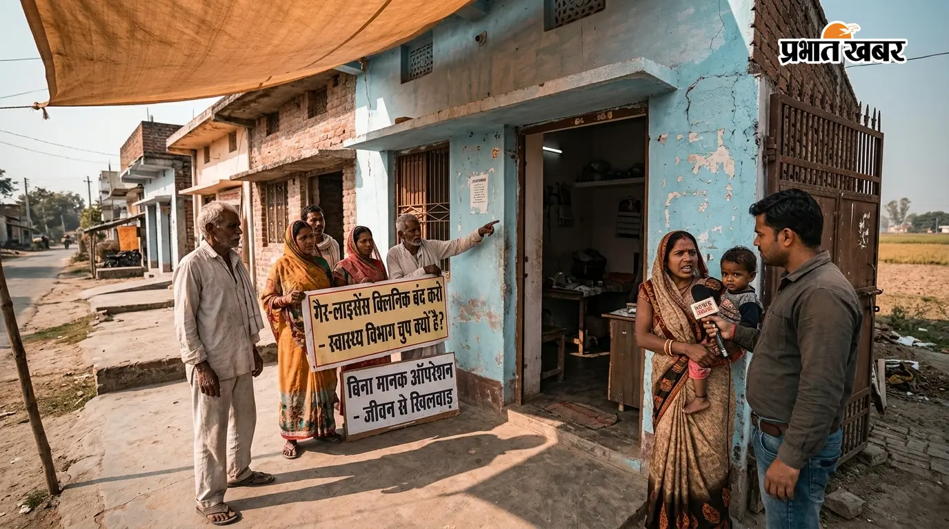 अवैध निजी अस्पतालों की भरमार: बिना मानक हो रहे ऑपरेशन, स्वास्थ्य विभाग की चुप्पी पर भड़के ग्रामीण