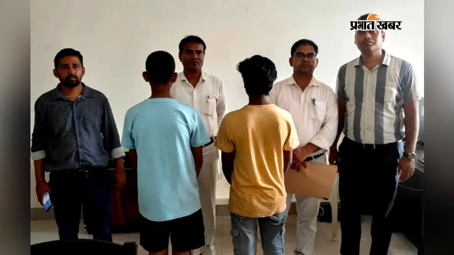 रजौली में धावा दल की कार्रवाई, दो बाल श्रमिक विमुक्त
