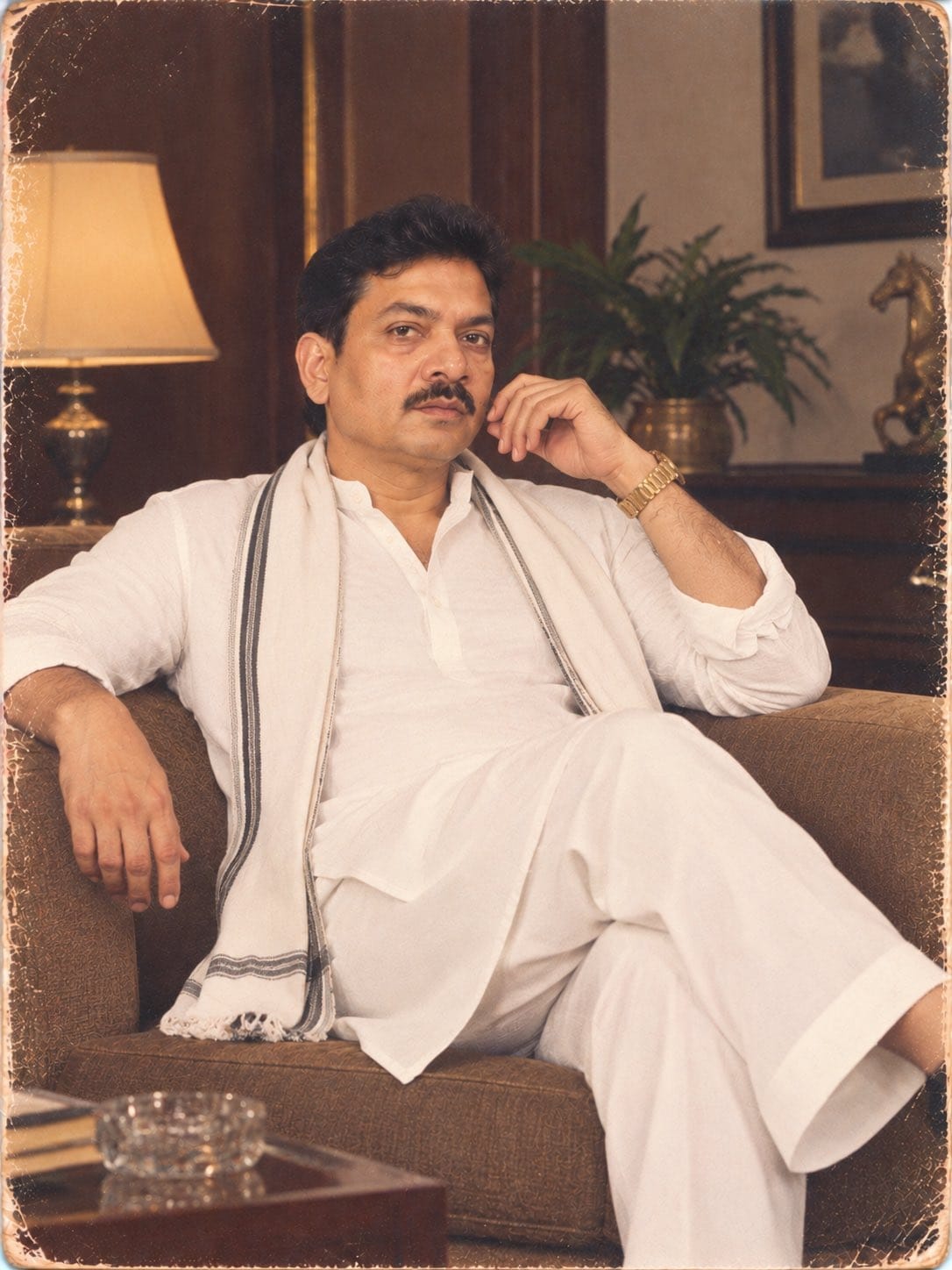 बीजेपी एमएलसी रामचंद्र प्रधान 80s के रेट्रो अंदाज में नजर आए (फोटो क्रेडिट सोशल मीडिया)