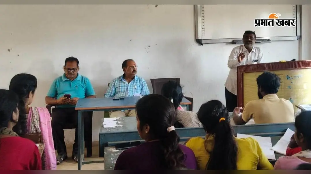 एएन कॉलेज में सेमेस्टर-5 के विद्यार्थियों की परियोजना कार्यशाला, 40 दिनों में तैयारी का दिया मंत्र