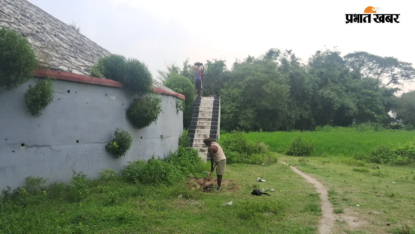 खबर छपते ही रेलवे हरकत में, हृदयपुर के बीआर-5 पुल में मरम्मत शुरू
