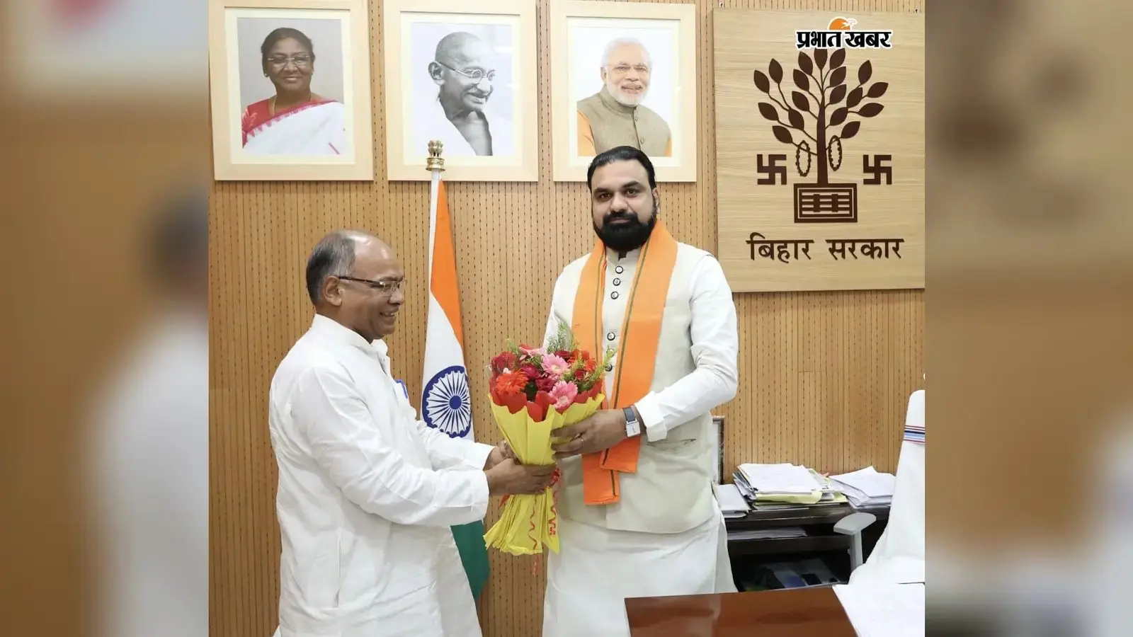 सीएम से मिले काराकाट सांसद राजाराम सिंह, डेहरी-दाउदनगर को जिला बनाने समेत कई मांगें रखीं