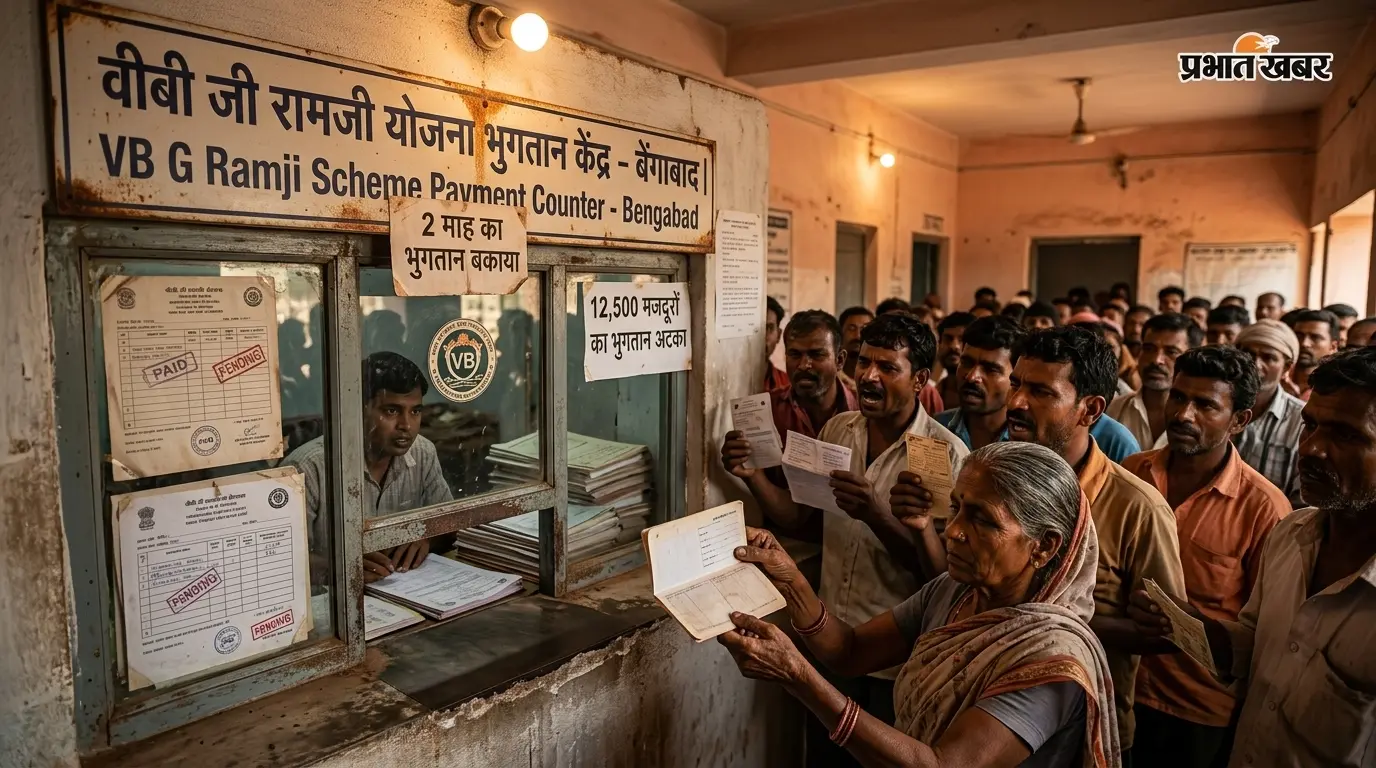 बेंगाबाद में वीबी जी रामजी योजना के 12,500 मजदूरों की मजदूरी अटकी, दो माह बाद भी भुगतान नहीं