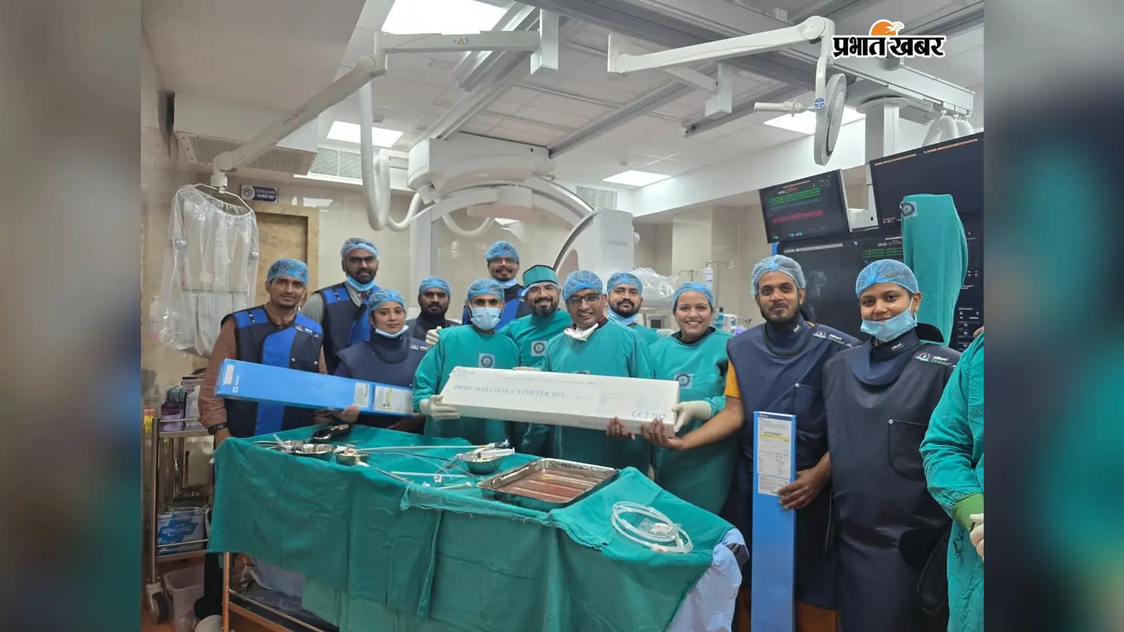 एम्स देवघर में पहली बार बैलून से खुला संकुचित हृदय वाल्व, दो मरीजों का सफल इलाज