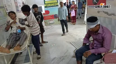 पन्दनपहाड़ी के पास दो बाइकों में जोरदार टक्कर, पति-पत्नी गंभीर घायल