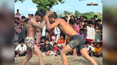 लगुनाहा में सजा विराट दंगल, दर्जनों मुकाबलों में पहलवानों ने दिखायी कुश्ती कला