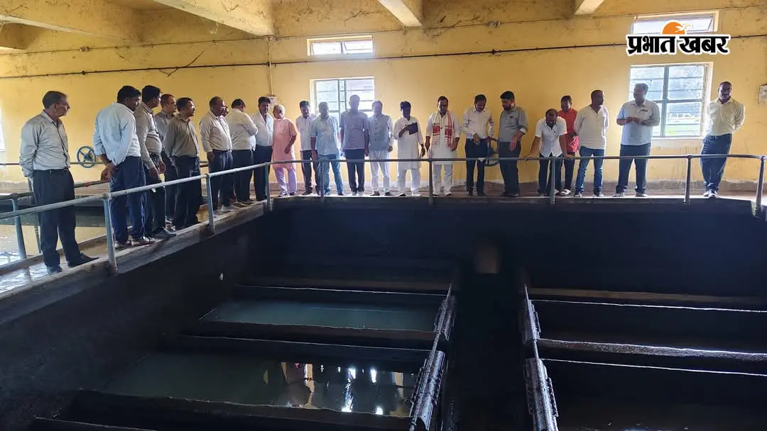 अस्पताल व कॉलोनियों की बदहाली देख भड़के सीसीएल कल्याण बोर्ड के सदस्य