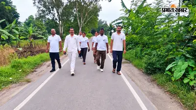 सुबह-सुबह सड़कों पर उतरी पुलिस, किशनगंज में ‘मॉर्निंग वॉक’ से लिया सुरक्षा का जायजा