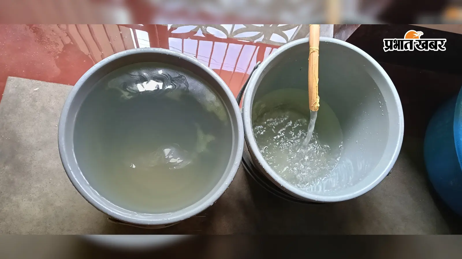 गोड्डा में पानी के नाम पर बीमारी! नलों से निकल रहा मटमैला और बदबूदार पानी