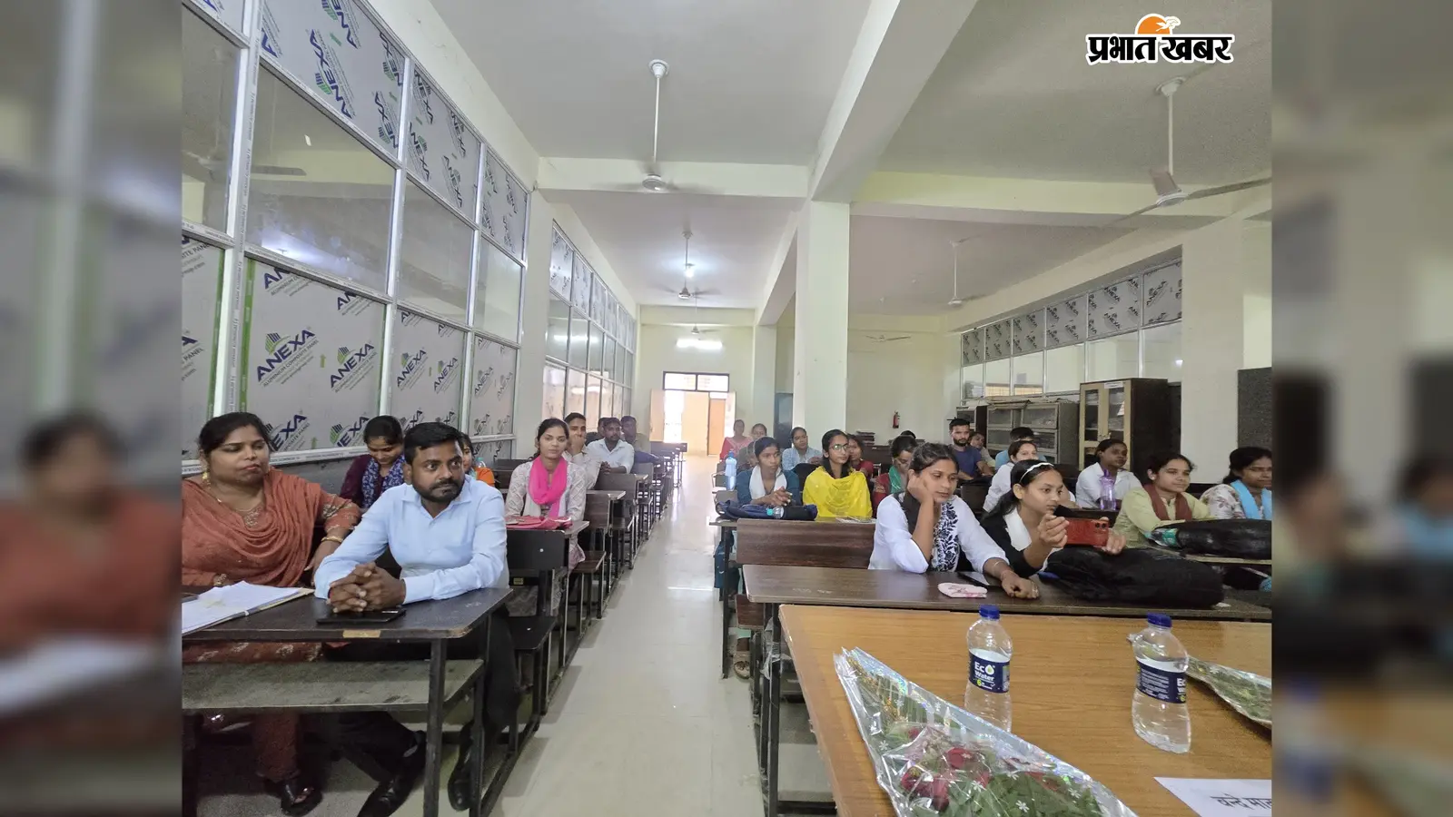 जेपीयू के भूगोल विभाग में नवागंतुक छात्रों का स्वागत, संवाद कार्यक्रम में मिला अकादमिक मार्गदर्शन