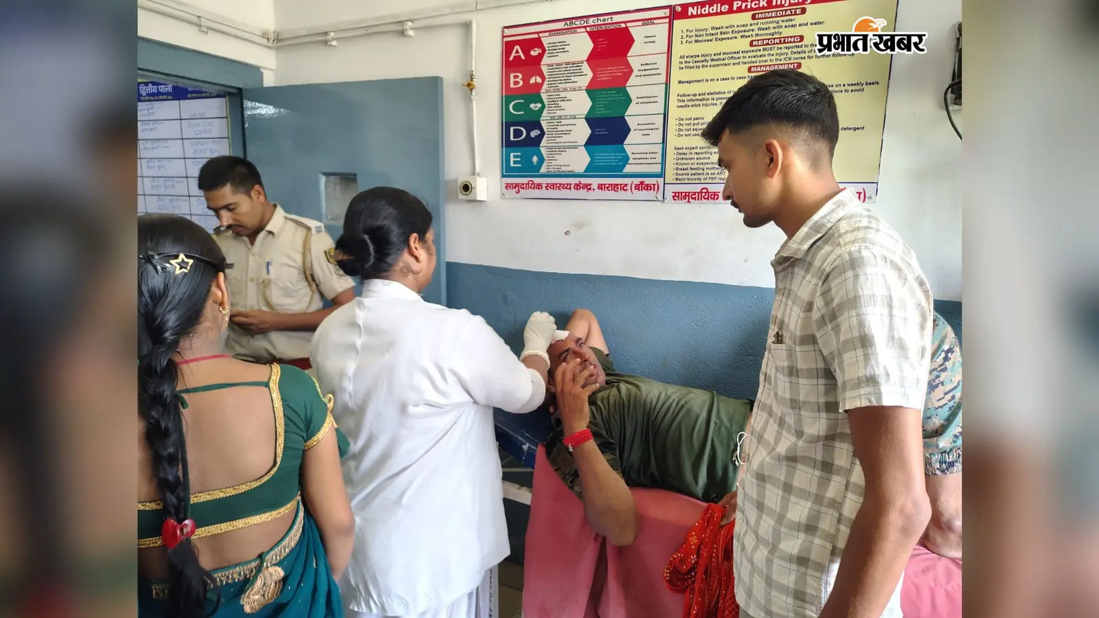 डायल 112 की टीम पर लोहे की रॉड से हमला, चालक गंभीर घायल; आरोपी गिरफ्तार