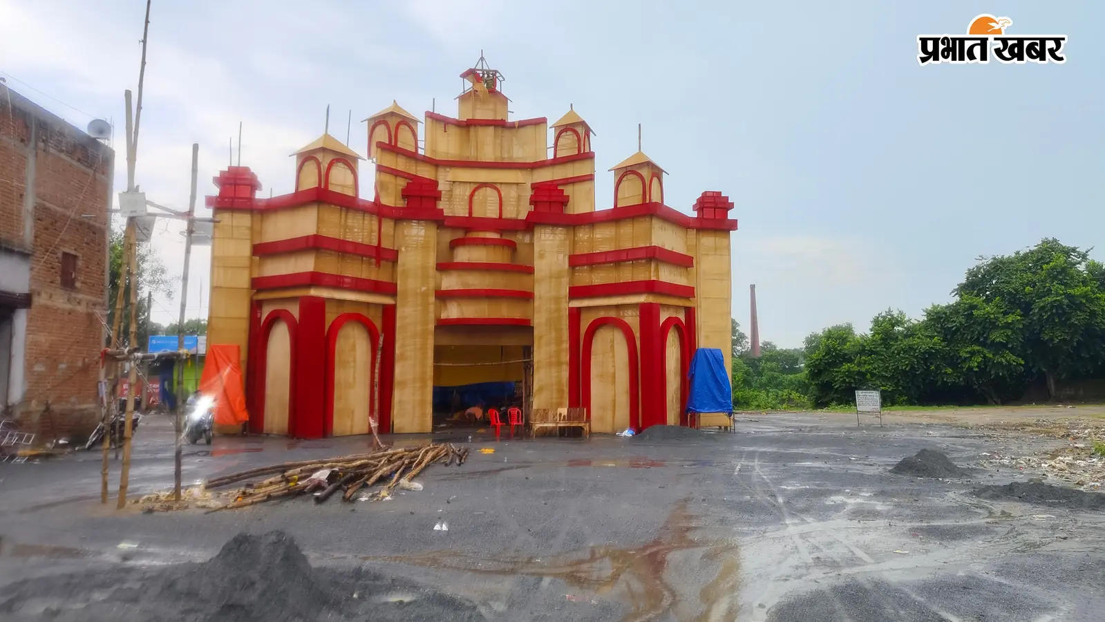 बप्पा के स्वागत को सज रहा पालोजोरी, भव्य पंडाल और विद्युत सज्जा बनेंगे आकर्षण का केंद्र