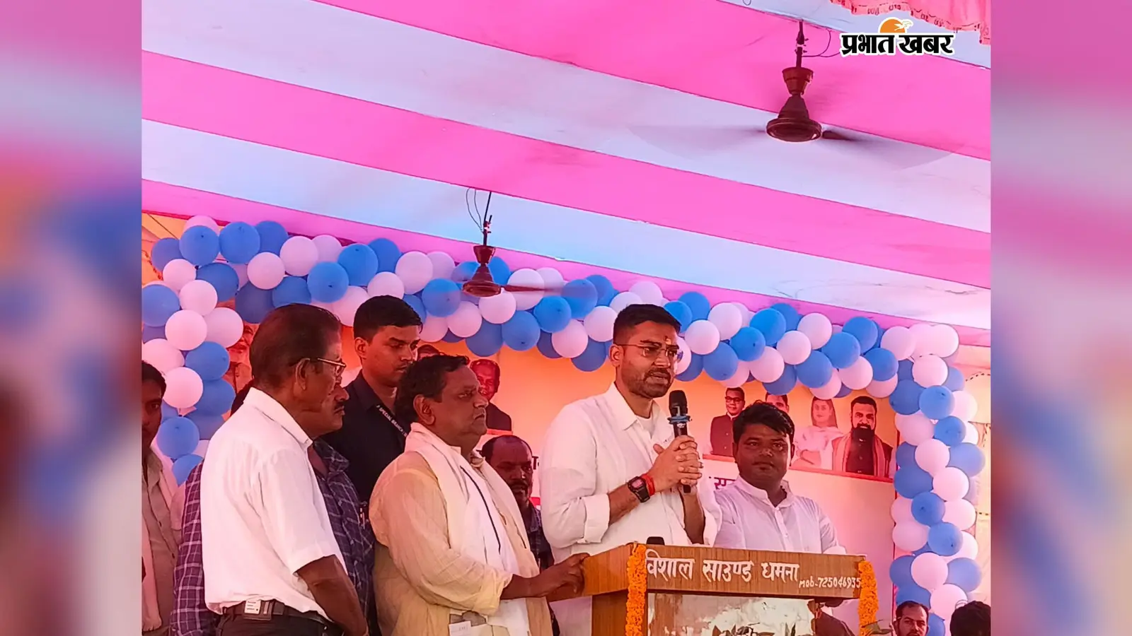 जमुई के धमना में पंचायत सरकार भवन का उद्घाटन: पंचायती राज मंत्री बोले- 'अब एक ही छत के नीचे मिलेंगे आय, जाति व पेंशन के काम'