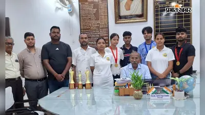 शूटिंग प्रतियोगिता में गया कॉलेज के खिलाड़ियों ने दिखाया दम, महिला वर्ग में सोनल-शीतल-सुरुचि का बेहतर प्रदर्शन
