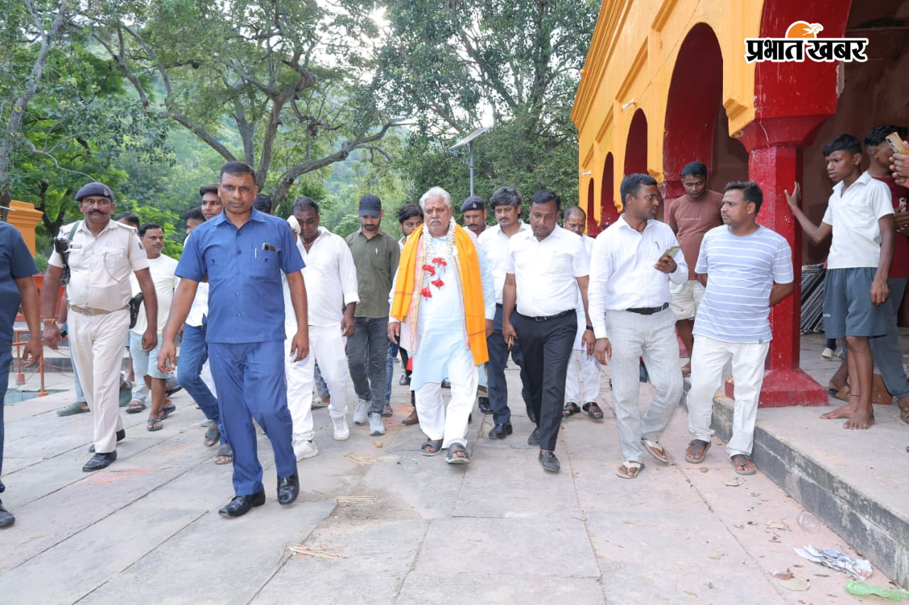 रामशिला और प्रेतशिला का निरीक्षण करते विधानसभा अध्यक्ष | Prabhat Khabar Network