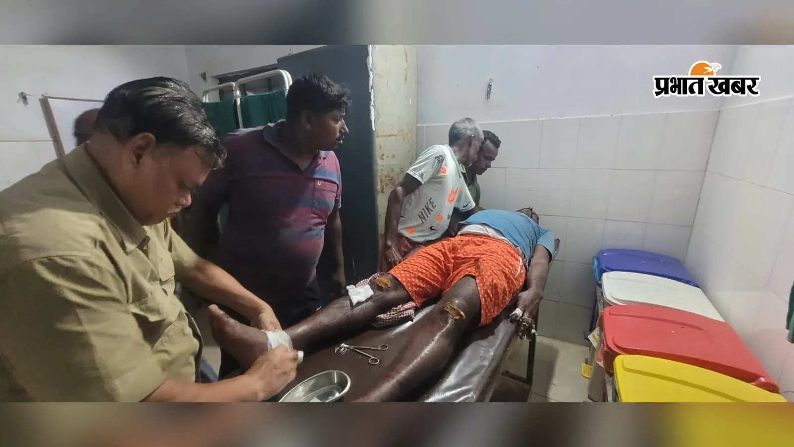 बरहेट में दो बाइकों की जोरदार भिड़ंत, दोनों सवार गंभीर रूप से घायल