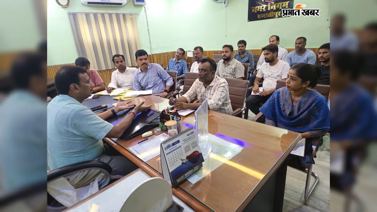 समस्तीपुर नगर निगम की सफाई व्यवस्था की समीक्षा: नगर आयुक्त ने दिए कड़े निर्देश