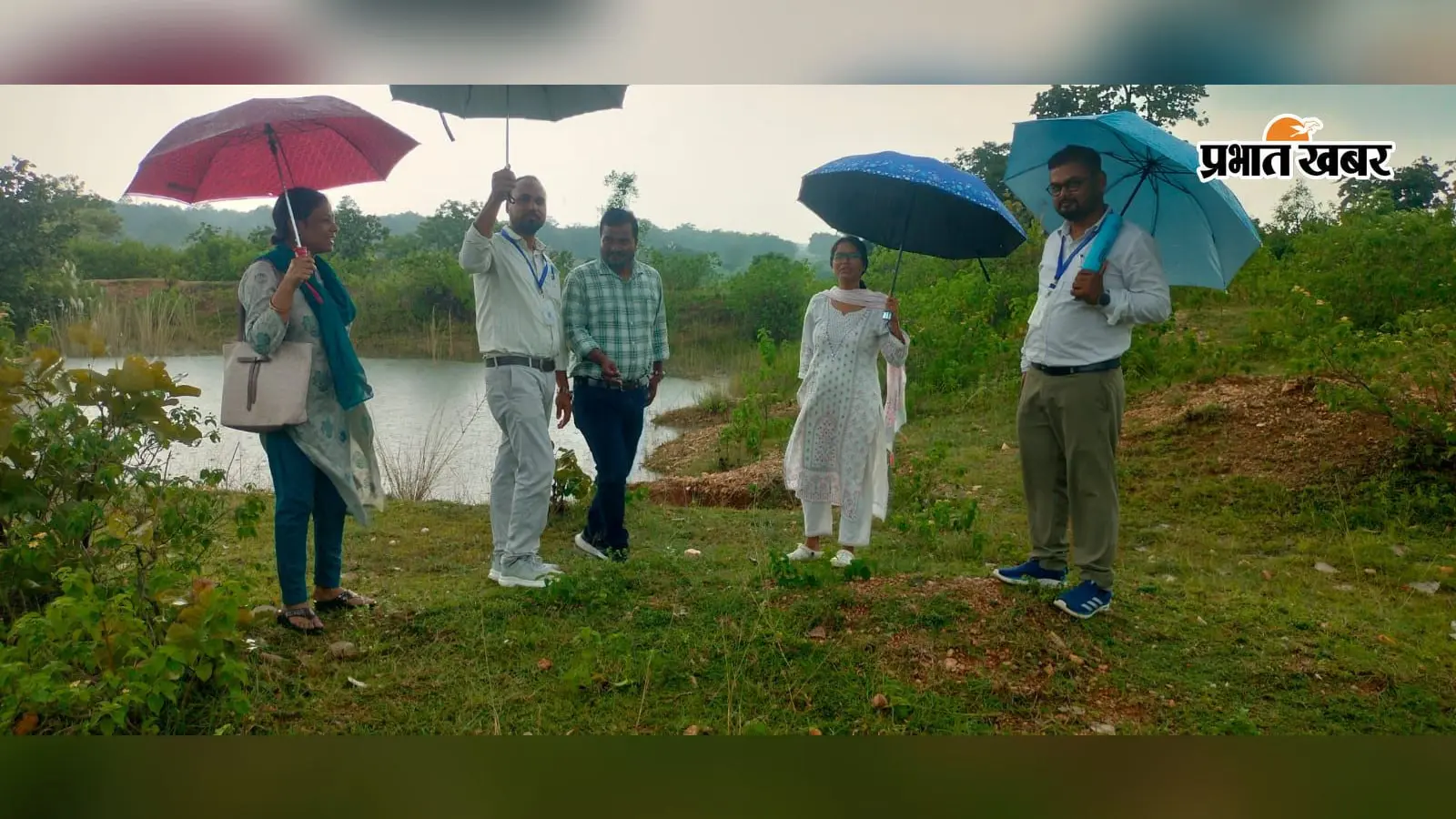 जल संचयन योजनाओं की धरातली हकीकत जांचने पहुंचीं नोडल पदाधिकारी, पांच पंचायतों में लिया जायजा