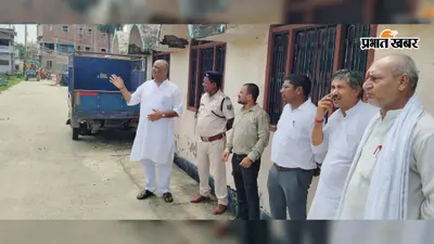 बहेड़ी बाजार में तीसरे दिन भी अतिक्रमण पर कार्रवाई, डाक बंगला के सामने दुकानदारों ने जताया विरोध
