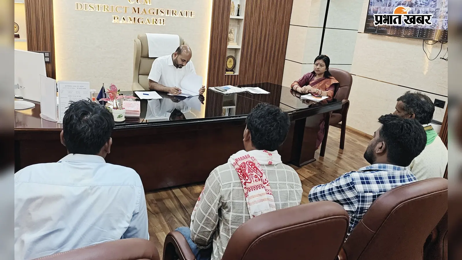 लिपिया में भारतमाला परियोजना के तहत सड़क निर्माण को लेकर ग्रामीणों ने की शिकायत