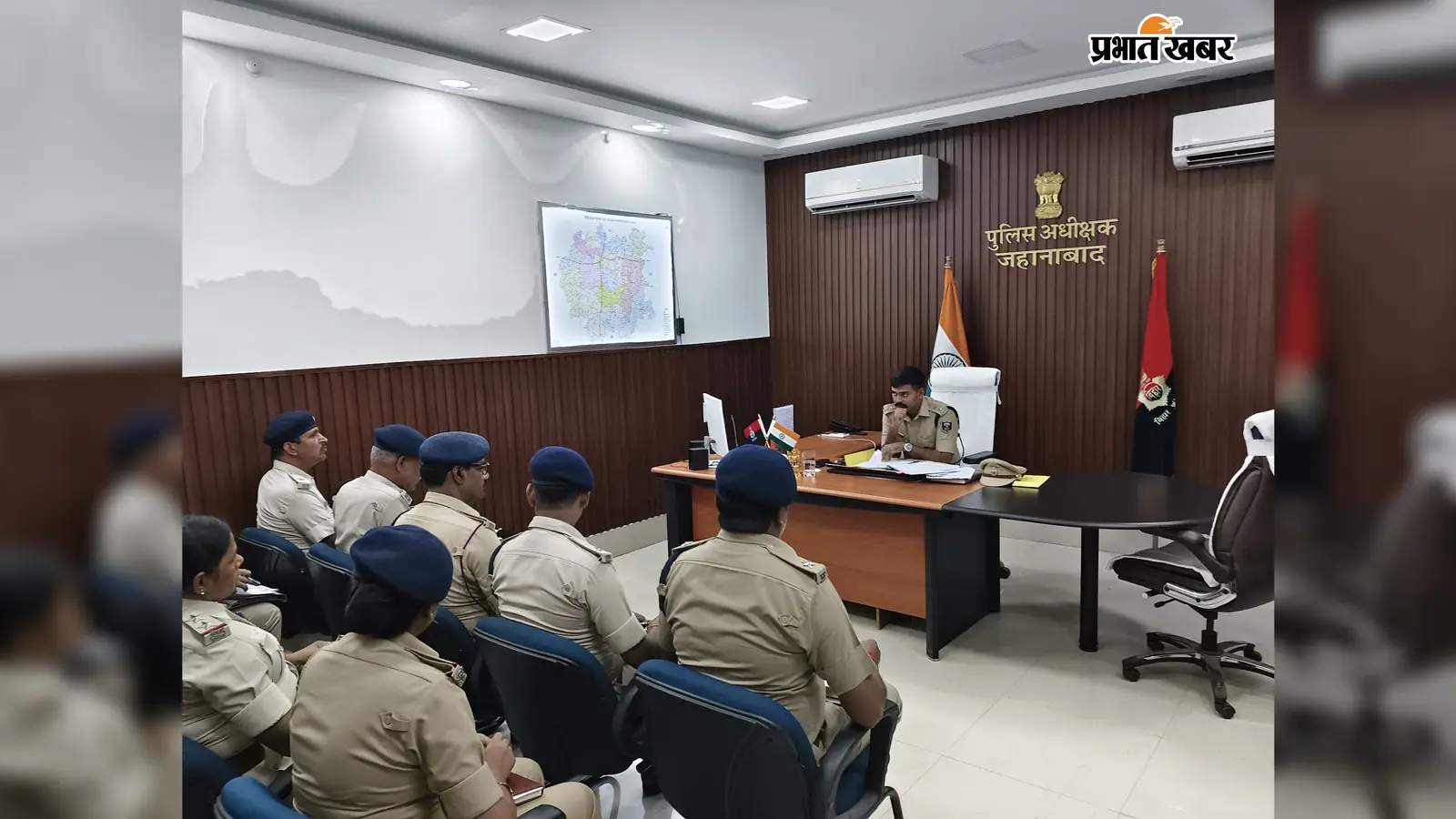 जहानाबाद में लंबित कांडों के निपटारे को लेकर SP सख्त: अंचल निरीक्षकों के साथ समीक्षा बैठक, मालखाना प्रबंधन और नोटिस तामिला में तेजी के निर्देश