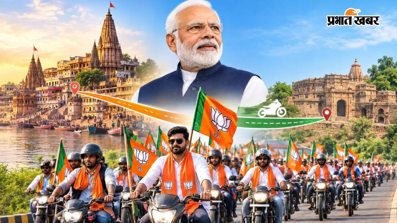 PM मोदी के जन्मदिन पर काशी से वडनगर तक निकलेगी बाइक यात्रा, 20 दिन बाद होगा समापन, 71 विधानसभा तक पहुंचेगा अभियान