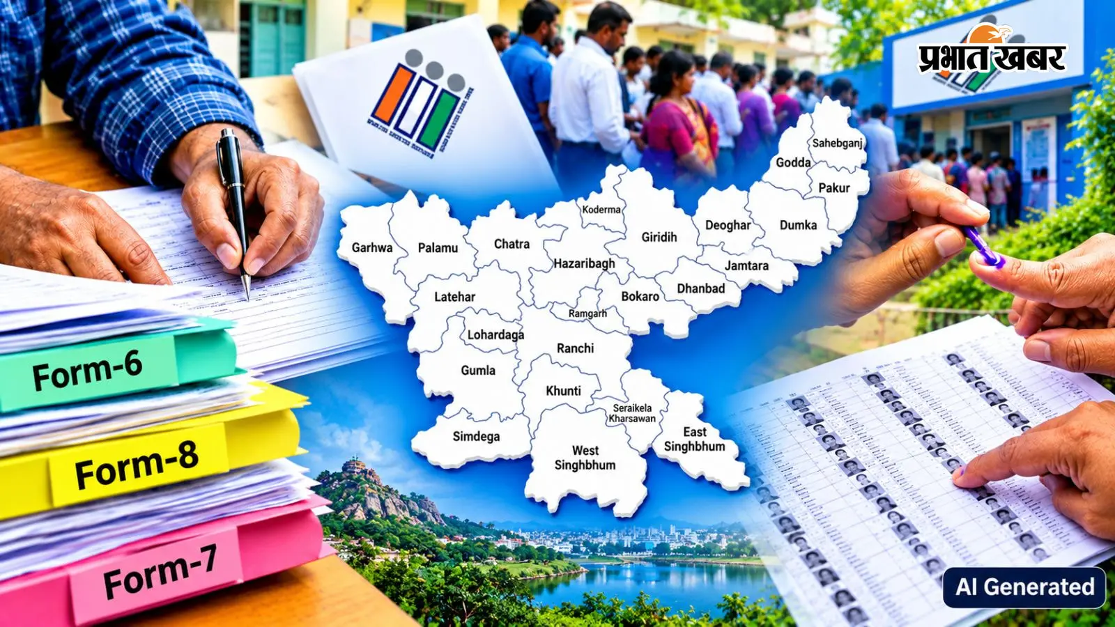 SIR Voter List: गढ़वा के भवनाथपुर में हर 100 नए नाम पर 74 संशोधन, जानिए जिले में कितने आवेदन आए