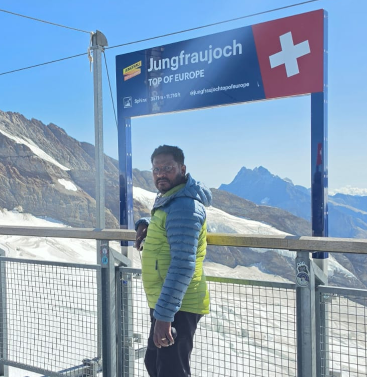 स्विट्ज़रलैंड की खूबसूरत वादियों में सुमार Jungfraujoch – Top of Europe के भ्रमण करते विधायक दशरथ गागराई | Prabhat Khabar Network