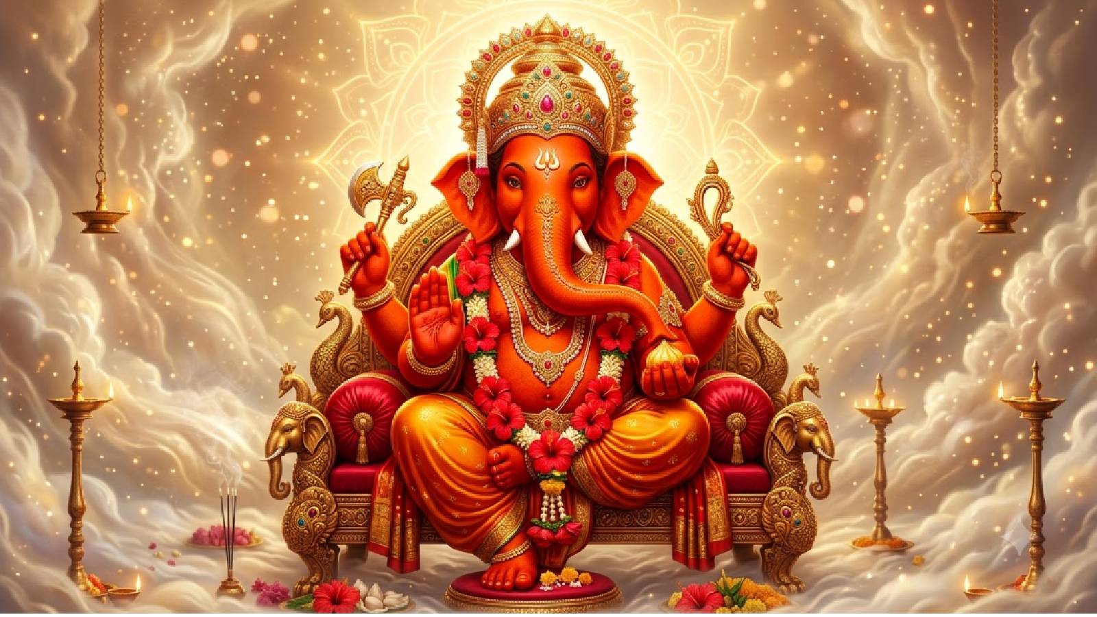 सिंदूरवदन गणेश (Image- AI)