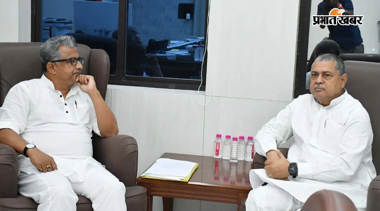 पूर्णिया में सौरा रिवर फ्रंट और 14 बड़े नालों का प्रस्ताव: नगर विकास मंत्री से मिले सदर विधायक, देखें प्रोजेक्ट की रूपरेखा