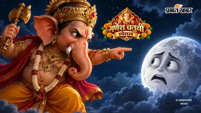 Ganesh Chaturthi Special: चंद्रमा ने उड़ाया गणेश जी का मजाक, क्रोधित होकर दिया यह श्राप, जानें गणेश चतुर्थी से संबंधित ये पौराणिक कथा