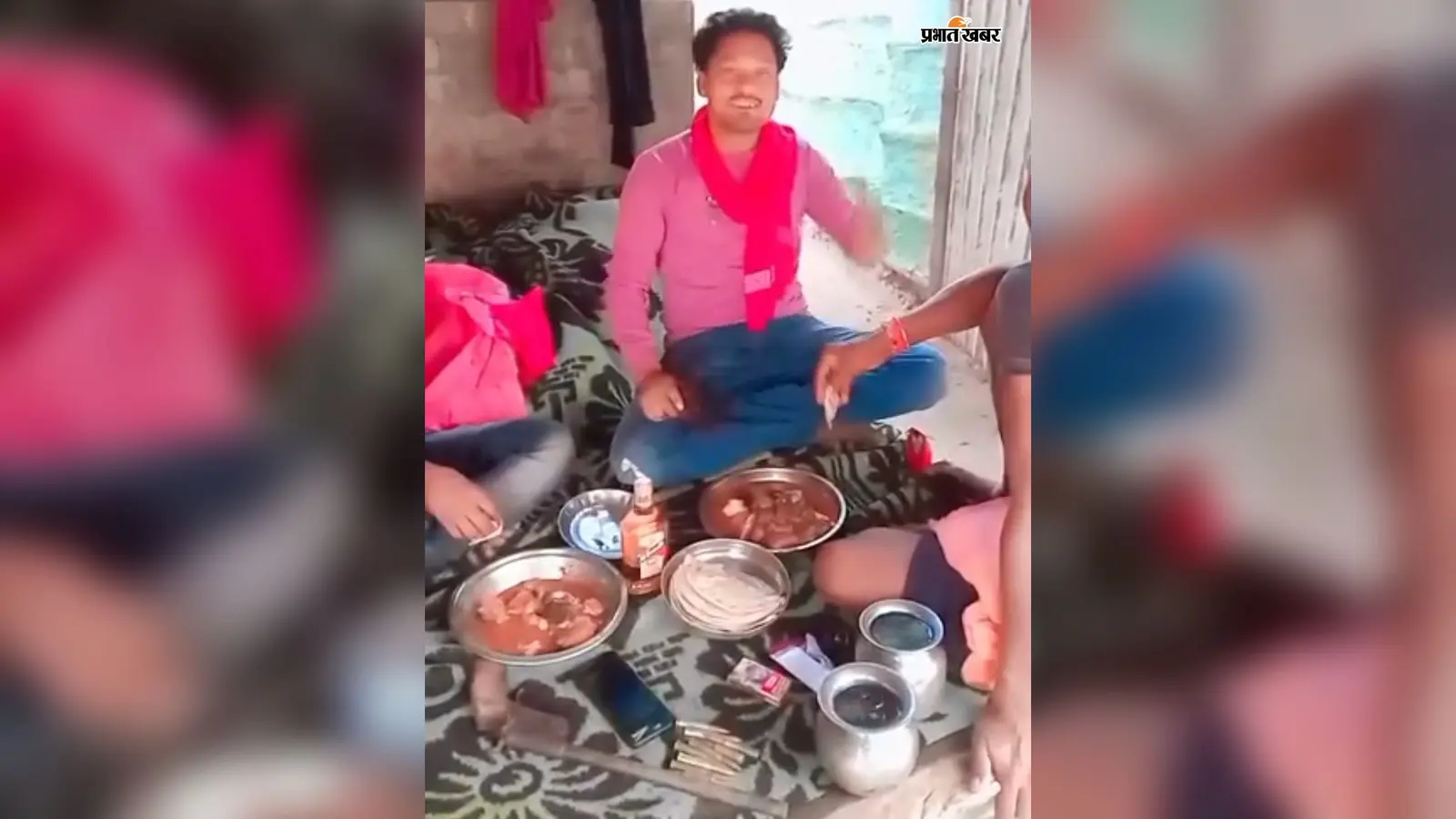 बेगूसराय : मटन-शराब पार्टी में पिस्तौल लहराकर बनाया वीडियो, सोशल मीडिया पर वायरल होते ही 24 घंटे में गिरफ्तार