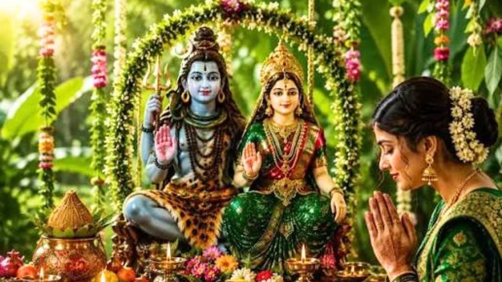 शिव-पार्वती की होगी पूजा