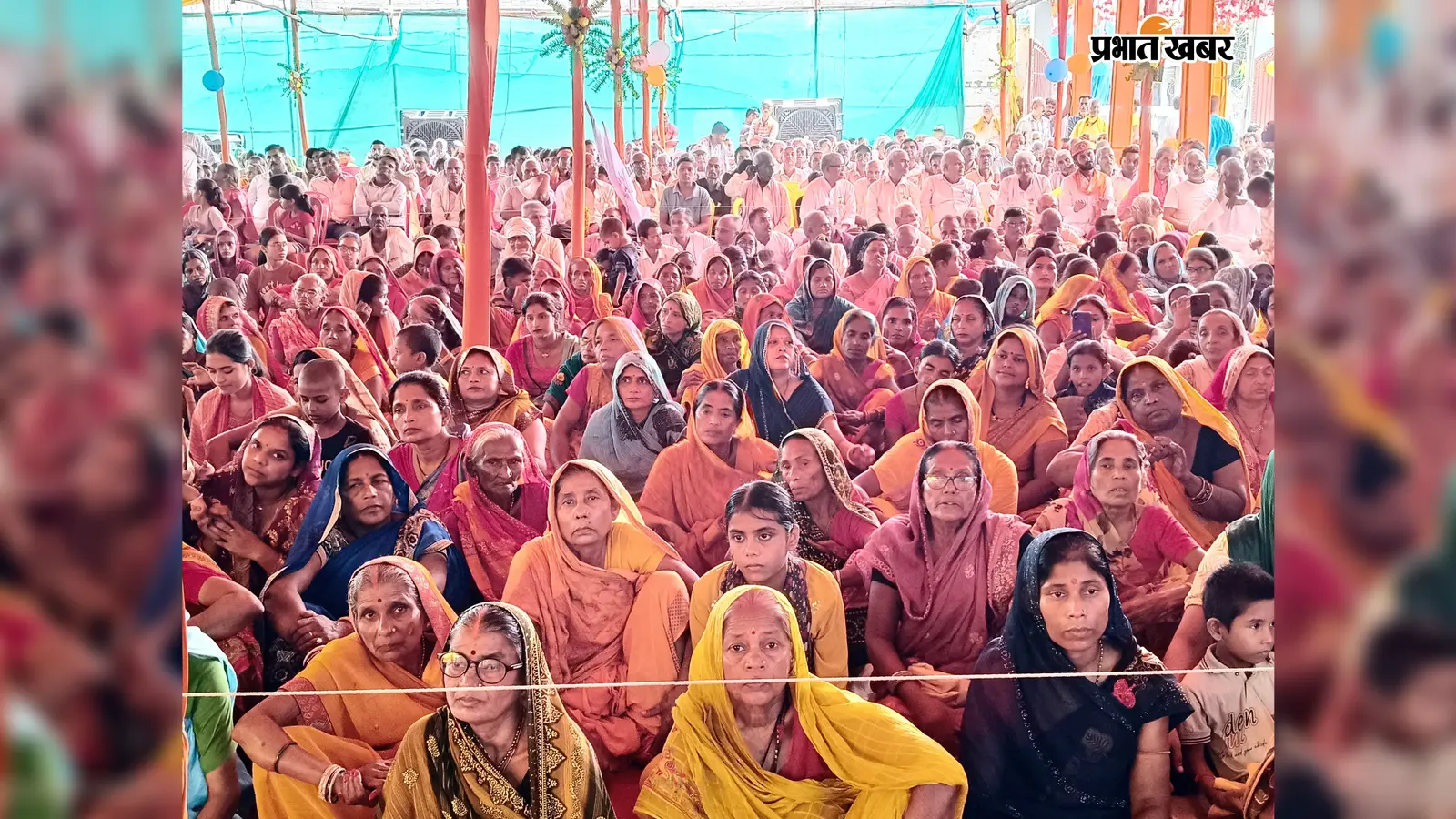 शिवहर में संत प्रवर विज्ञानदेव जी महाराज का भव्य स्वागत, सत्संग में उमड़ी श्रद्धालुओं की भीड़