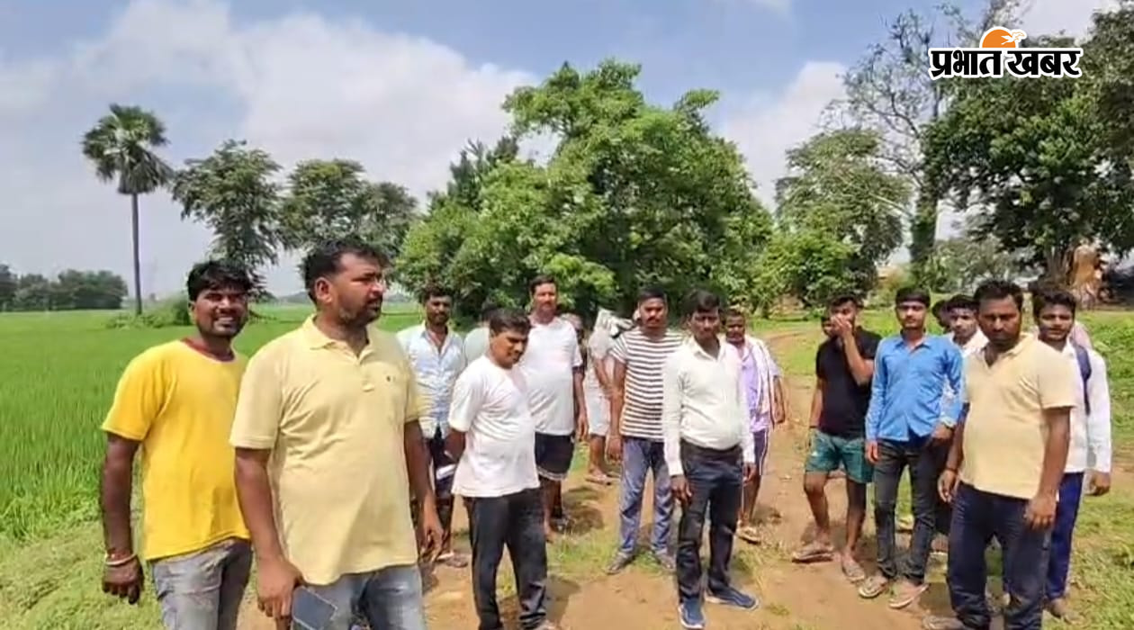 कच्ची डायवर्सन के प्रति ग्रामीणों का आक्रोश। | Prabhat Khabar Network