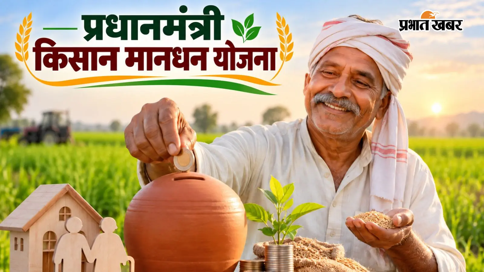 PM Kisan Maandhan Yojana: 55 रुपये महीने से शुरू करें निवेश, बुढ़ापे में मिलेगी ₹3000 पेंशन