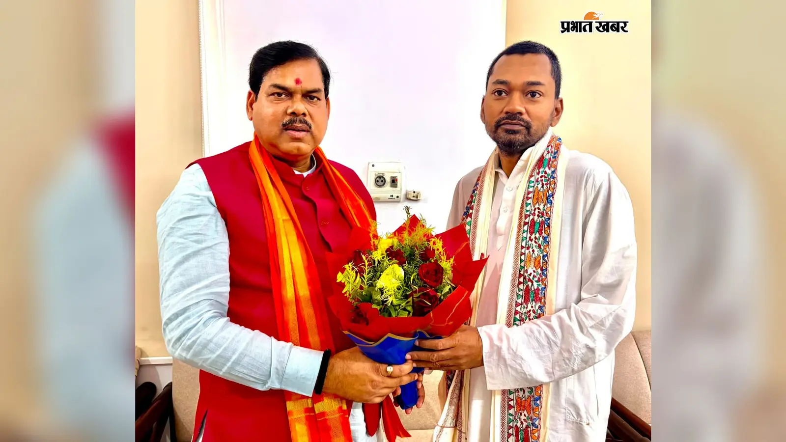 गोपालगंज में डॉक्टरों की कमी दूर करने की मांग, स्वास्थ्य मंत्री निशांत कुमार से मिले मिथिलेश तिवारी