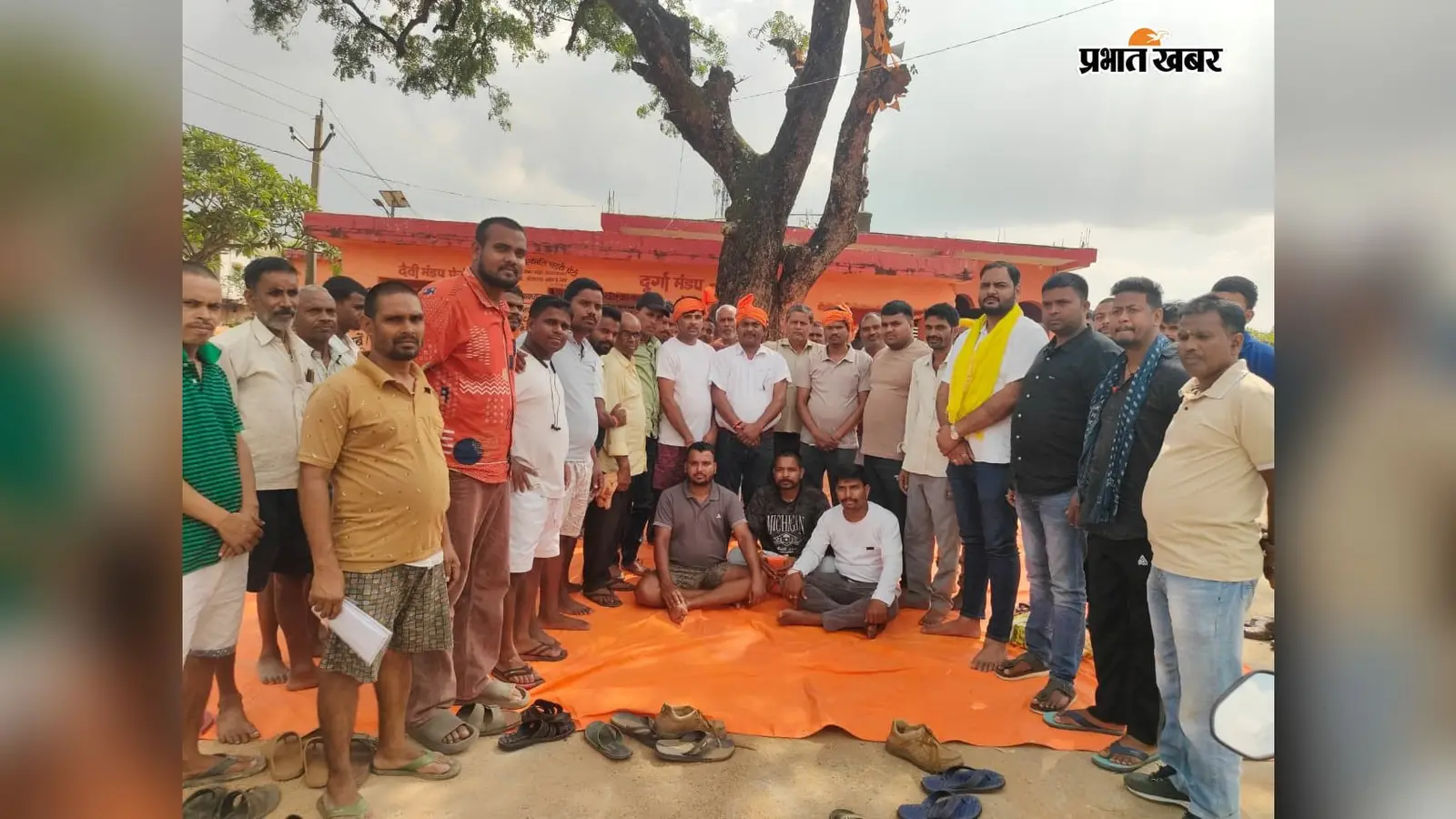 केरेडारी में दुर्गापूजा समिति का पुनर्गठन, रविंद्र गुप्ता अध्यक्ष और बसंत साव सचिव बने