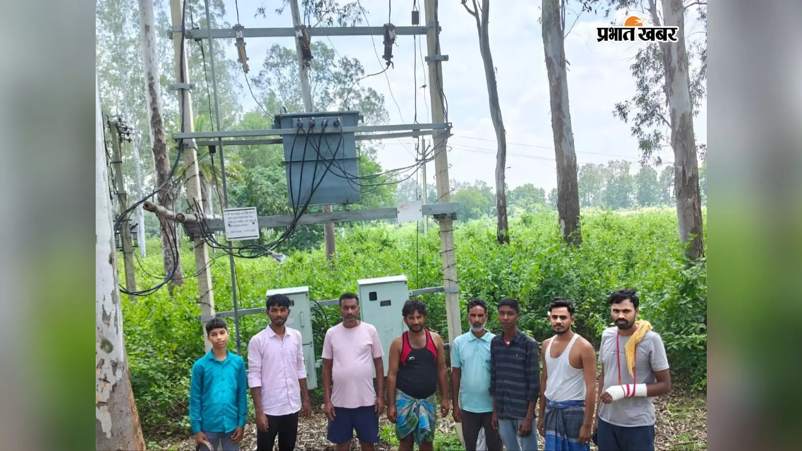 मयूरहंड के सुंदरडीहा-मंधनिया में एक माह बाद बहाल हुई बिजली