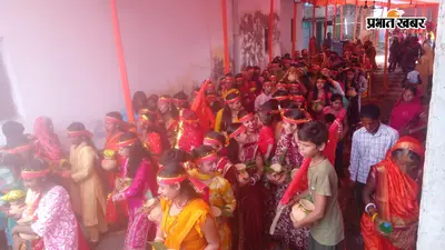 नवादा: नारदीगंज के ओड़ो गांव में गणपति महायज्ञ का शुभारंभ, 501 श्रद्धालुओं ने निकाली कलश यात्रा