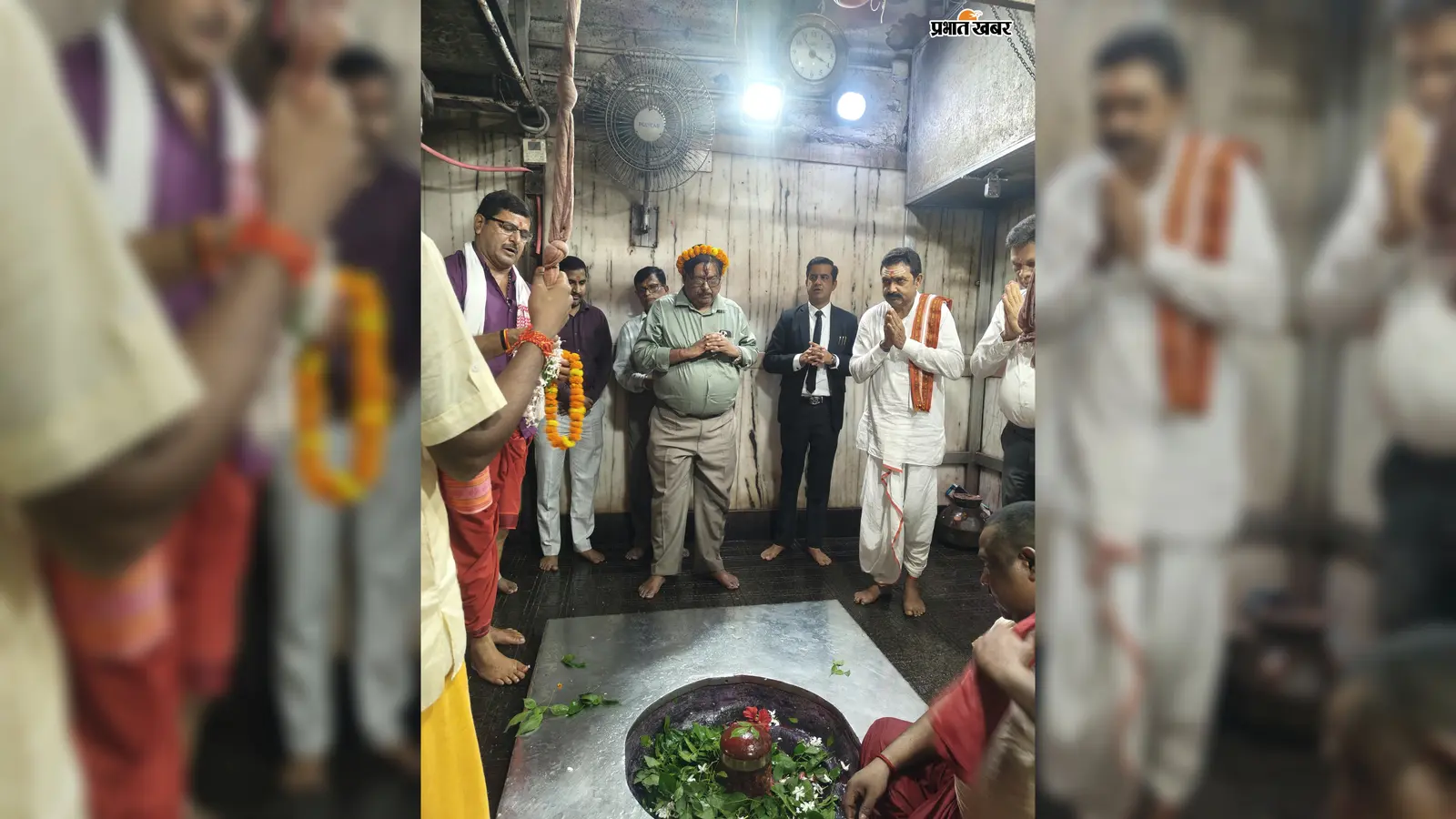 बाबा बासुकिनाथ के दरबार पहुंचे झारखंड हाईकोर्ट के न्यायमूर्ति संजय प्रसाद, विधि-विधान से किया पूजन-अभिषेक