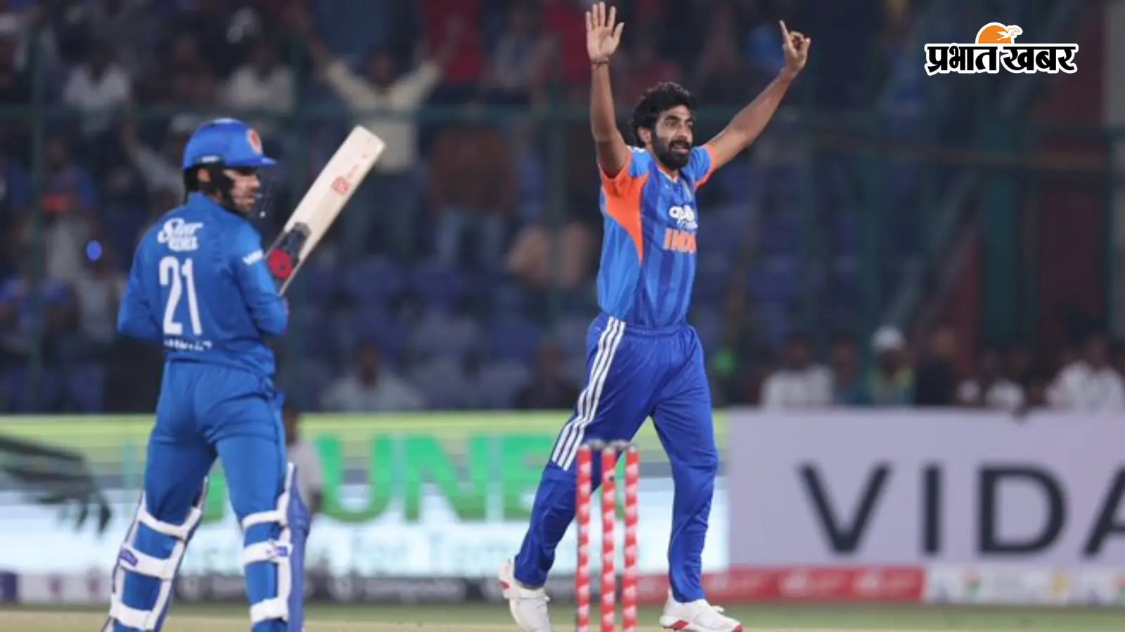India vs Afghanistan 1st T20 Live Score: अफगानिस्तान का छठा विकेट गिरा, मोहम्मद नबी 33 रन पर हुए आउट